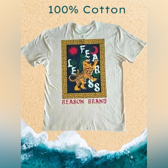 Reason Other - 🆕Men’s Graphic Tiger T-Shirt